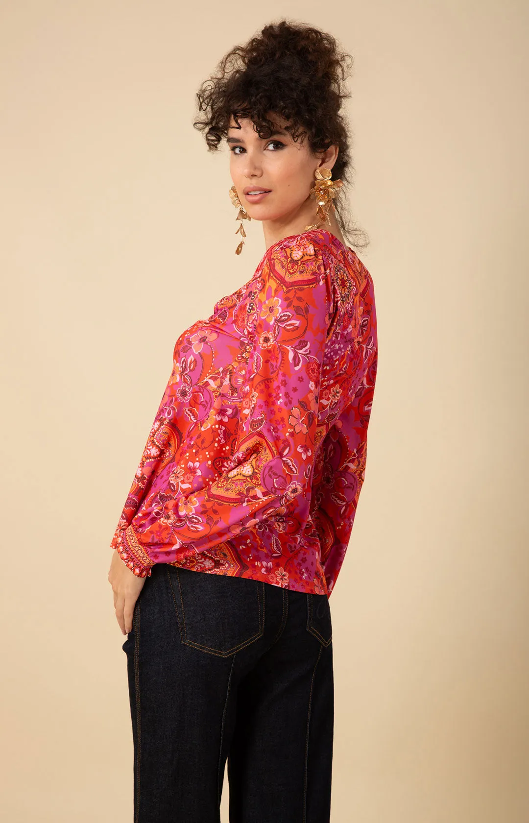 Daniella Jersey Top