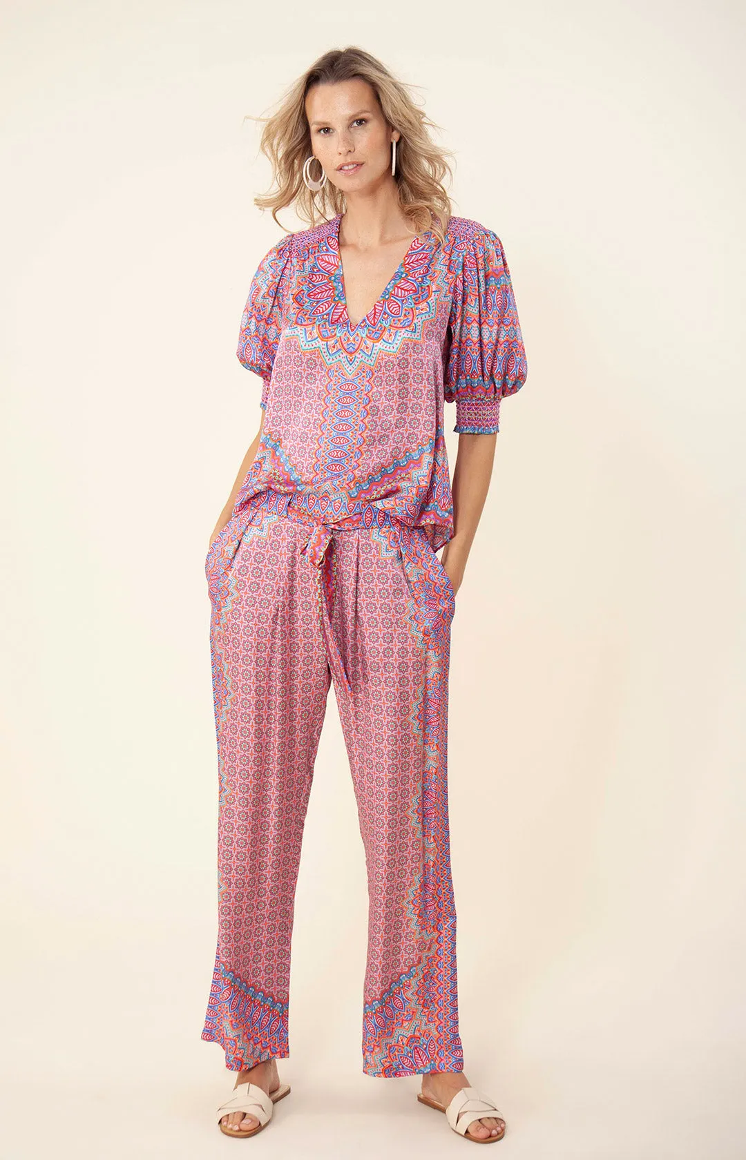 Jaydin Charmeuse Top