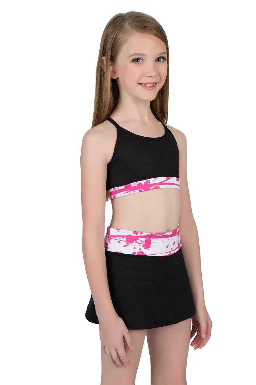 Painted Popcolour Racer Strap Crop