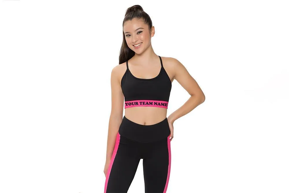 Painted Popcolour Racer Strap Crop