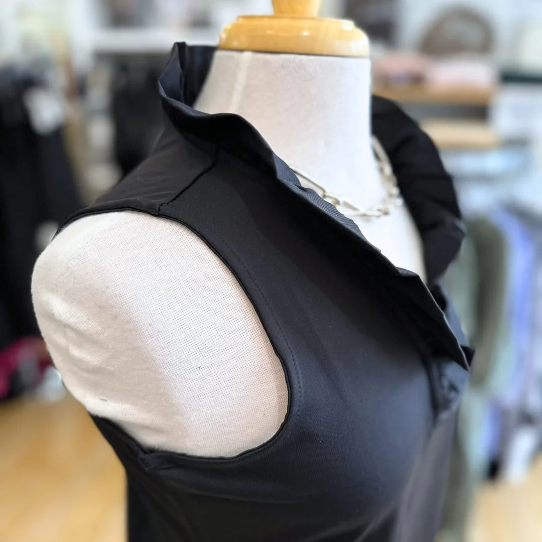 Ruffle V-Neck Tank